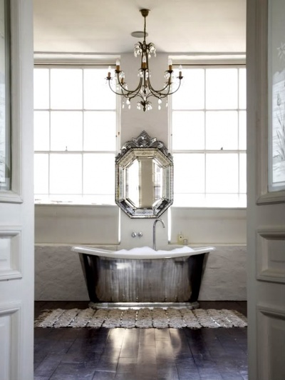 Venetain Mirror, bathtub